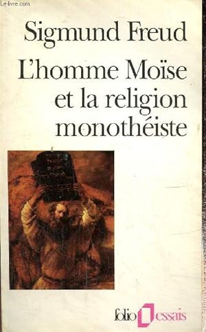 Bild des Verkufers fr L'homme Mose et la region monothiste (Collection "Folio Essais", n219) zum Verkauf von Le-Livre