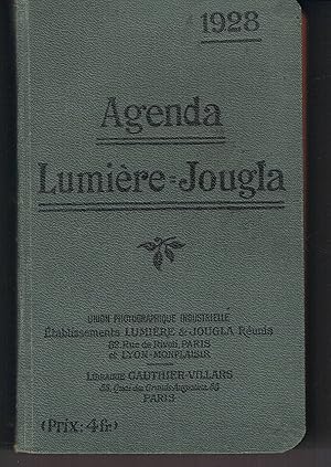 Agenda Lumière-Jougla 1928