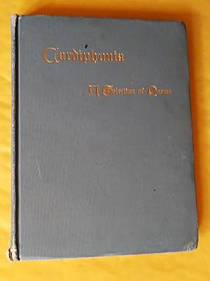 Seller image for Cardiphonia: a selection of poems for sale by Livresse