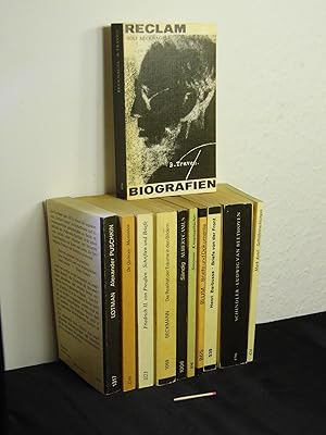 (Sammlung) Reclam Biografien und biographische Schriften wie Briefe, Tagebücher, Autobiografien, ...