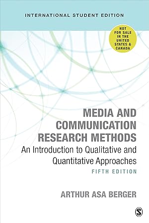 Bild des Verkufers fr Media and Communication Research Methods - International Student Edition zum Verkauf von moluna