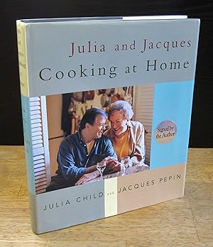 Immagine del venditore per Julia and Jacques Cooking at Home [Signed by Julia Child and Jacques Pepin] venduto da The BiblioFile