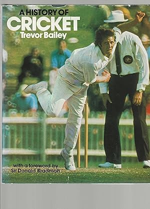 A History of Cricket - SIGNED BY AUTHOR