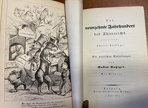 Das neunzehnte Jahrhundert des Thierreichs. Mit poetischen Einleitungen Gustav Butziger. Mit Bild...