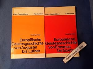 Europäische Geistesgeschichte Band I und II ( 2 Bände komplett). Band I: Von Augustin bis Luther....