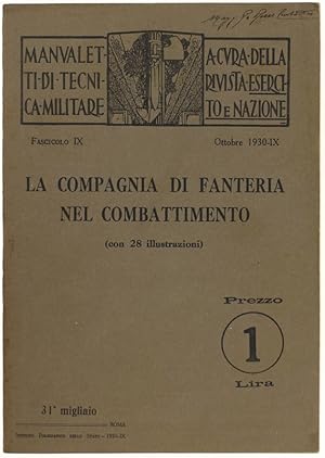 LA COMPAGNIA DI FANTERIA NEL COMBATTIMENTO.: