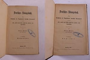 Bild des Verkufers fr Deutsches bungsbuch. Im Anschlu an Englmanns deutsche Grammatik fr die erste, zweite und dritte Klasse der Latein- und Realschule bearbeitet. (2 Bnde). I: Formenlehre. II: Satzlehre. zum Verkauf von Antiquariat Bookfarm