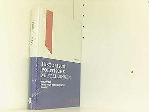 Image du vendeur pour Historisch-Politische Mitteilungen: Archiv fr Christlich-Demokratische Politik mis en vente par Book Broker