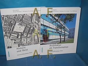 Bild des Verkufers fr Universittscampus Wien in 2 Bnden: Band 1: Historie und Geist / Band 2: Architektur als Transformation zum Verkauf von Antiquarische Fundgrube e.U.