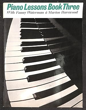 Bild des Verkufers fr Piano Lessons Book Three zum Verkauf von WeBuyBooks