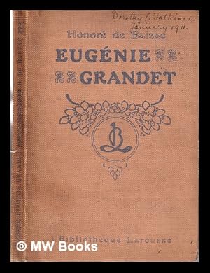 Immagine del venditore per Eugnie Grandet / Honor de Balzac venduto da MW Books