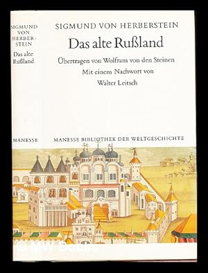 Imagen del vendedor de Das alte Ruland : bertragen von Wolfram von den Steinen : mit einem Nachwort von Walter Leitsch a la venta por MW Books