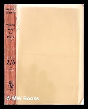 Seller image for Which way to peace? / Bertrand Russell for sale by MW Books