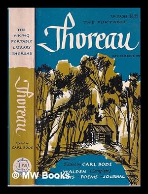 Seller image for The portable Thoreau / edited, and with an introduction, by Carl Bode for sale by MW Books