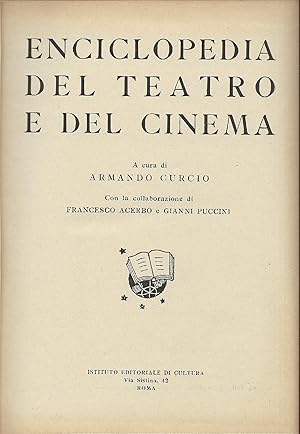 Enciclopedia del teatro e del cinema