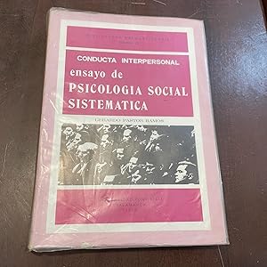Seller image for conducta interpersonal. Ensayo de psicologa social sistemtica for sale by Kavka Libros