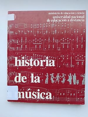 Imagen del vendedor de Historia de la m�sica. a la venta por Traper�aDeKlaus