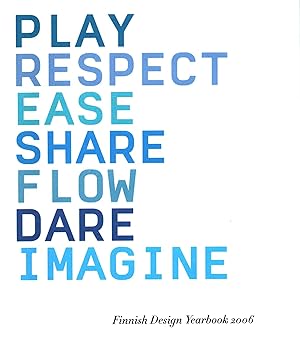 Finnish Design Yearbook 2006 : Play, Respect, Ease, Share, Flow, Dare, Imagine