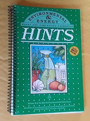 Seller image for Environmental & Energy, Money and Time Saving Household Hints for sale by Livresse