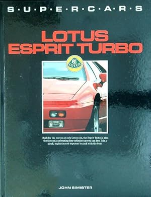 Bild des Verkufers fr Lotus esprit turbo zum Verkauf von Librodifaccia
