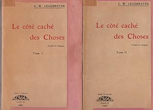 Bild des Verkufers fr LE CTE CACHE DES CHOSES-TOME I ET II zum Verkauf von Librairie l'Aspidistra