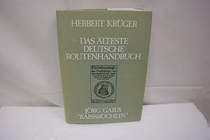Das älteste deutsche Routenhandbuch - Jörg Gails "Raißbüchlin"