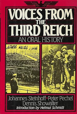 Imagen del vendedor de Voices from the third Reich: an oral history a la venta por Romanord