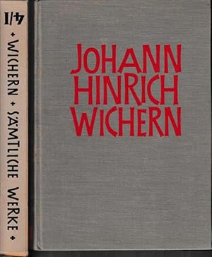 Imagen del vendedor de Schriften zur Sozialpdagogik (Rauhes Haus und Johannesstift). Smtliche Werke. Band IV/Teil 1. a la venta por Antiquariat Puderbach