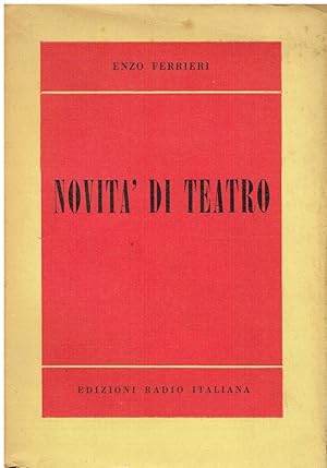 Seller image for Novit di teatro for sale by Romanord