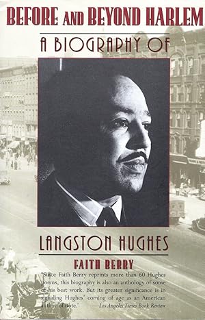 Bild des Verkufers fr Langston Hughes: Before and Beyond Harlem zum Verkauf von Bookman Books