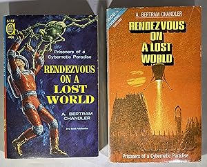 Seller image for Ace Double #F-117: Rendezvous on a Lost World / The Door Through Space for sale by Space Age Books LLC