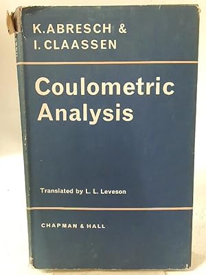 Imagen del vendedor de Coulometric Analysis a la venta por World of Rare Books