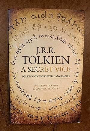 Seller image for A Secret Vice Tolkien On Invented Languages for sale by Three Geese in Flight Celtic Books