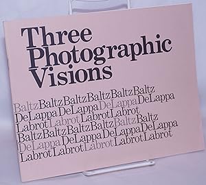Seller image for Three Photographic Visions for sale by Bolerium Books Inc.