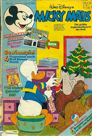 Micky Maus. Heft Nr. 51 / 1984.