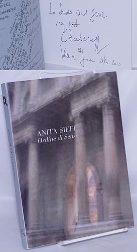 Image du vendeur pour Anita Sieff: Ordine di Senso mis en vente par Bolerium Books Inc.