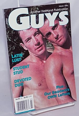 Bild des Verkufers fr Guys magazine vol. 7, #1, March 1994: Latin Lust zum Verkauf von Bolerium Books Inc.