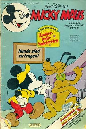 Micky Maus. Heft Nr. 7/ 1983.