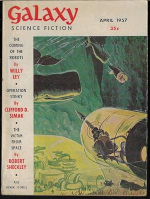 Imagen del vendedor de GALAXY Science Fiction: April, Apr. 1957 a la venta por Books from the Crypt
