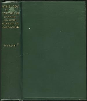 Bild des Verkufers fr On the Physiology of the Semicircular Canals and Their Relation to Seasickness zum Verkauf von Between the Covers-Rare Books, Inc. ABAA