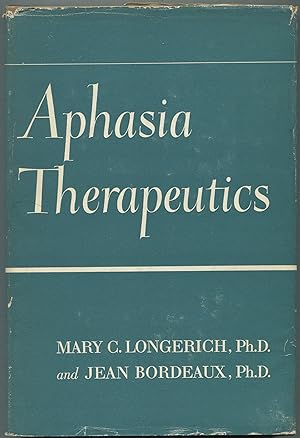 Immagine del venditore per Aphasia Therapeutics venduto da Between the Covers-Rare Books, Inc. ABAA