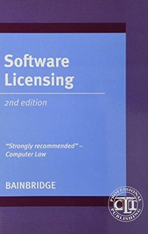 Seller image for Software Licensing for sale by WeBuyBooks