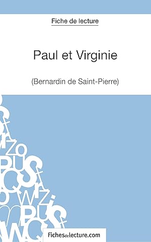 Image du vendeur pour Paul et Virginie de Bernardin de Saint-Pierre (Fiche de lecture) mis en vente par moluna