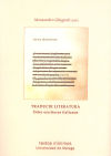 Seller image for Traducir literatura : Ocho autores italianos for sale by Agapea Libros