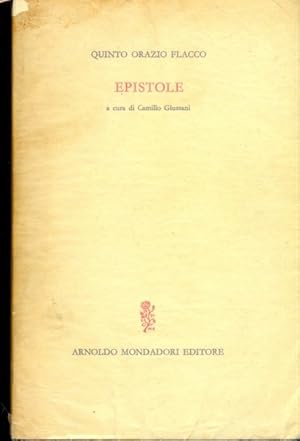Bild des Verkufers fr Epistole zum Verkauf von Librodifaccia