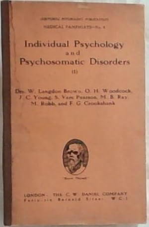 Seller image for Individual Psychology and Psychosomatic Disorders (I) (April, 1932) "KNOW THYSELF" for sale by Chapter 1