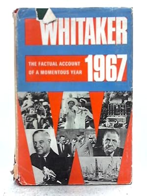 Seller image for Whitaker's Almanack 1967 for sale by World of Rare Books