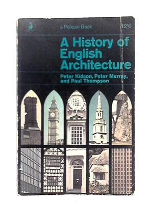 Imagen del vendedor de A History of English Architecture a la venta por World of Rare Books