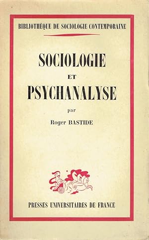 Immagine del venditore per Sociologie et psychanalyse venduto da Romanord