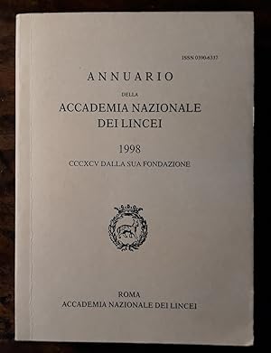 Annuario della Accademia dei Lincei 1998, 395 anni dalla sua fondazione